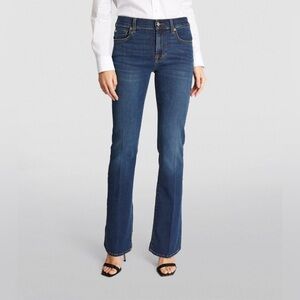 7 For All Mankind Dark Wash Bootcut Jeans Size 29